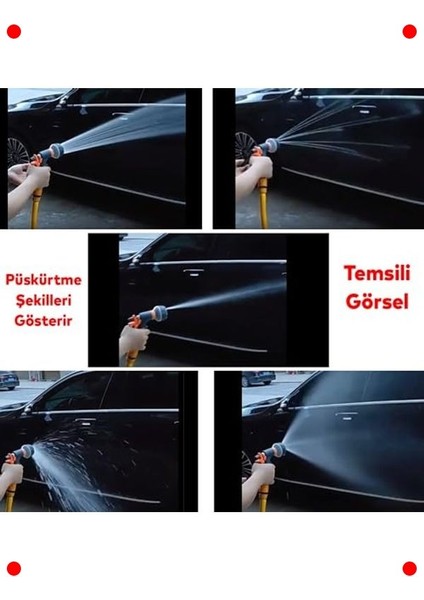 6 Fonksiyonlu Otomatik Araba Yıkama ve Bahçe Sulama Tabancası fırsatları