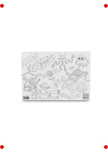 Eğlenceli Uzay Keşif Matı 25X35CM fiyatları