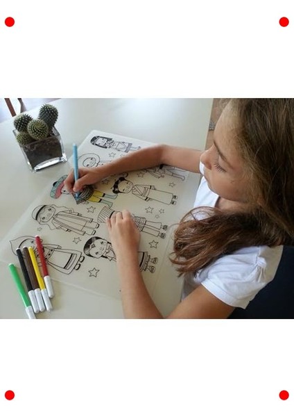 Eğlenceli Uzay Keşif Matı 25X35CM modelleri