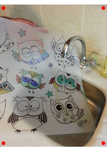 Eğlenceli Uzay Keşif Matı 25X35CM fırsatları