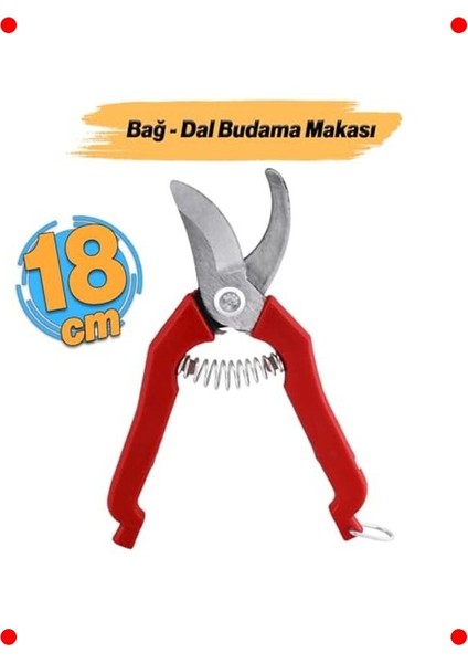 Çok Amaçlı Bahçe Budama Makası, 18 cm fiyatları