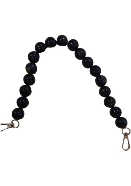 Çanta Askısı 40 cm Akrilik Yuvarlak Kahverengi