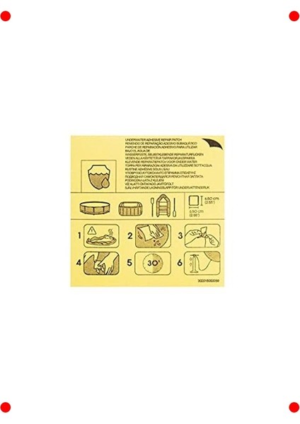 Su Geçirmez Kendinden Yapışkanlı Onarım Yamaları – 10 Adet fiyatları