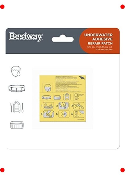 Su Geçirmez Kendinden Yapışkanlı Onarım Yamaları – 10 Adet modelleri