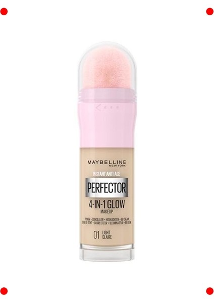 4'ü 1 Arada Çok Fonksiyonlu Cilt Kusursuzlaştırıcı - Açık