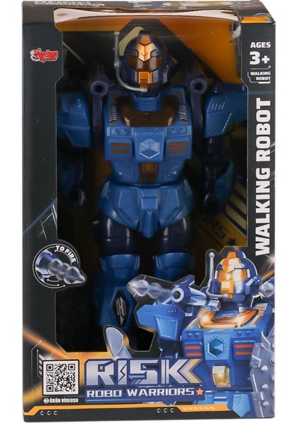 DF-6051 Işıklı ve Müzikli Roket Atan Robot- Vardem Oyuncak fiyatları