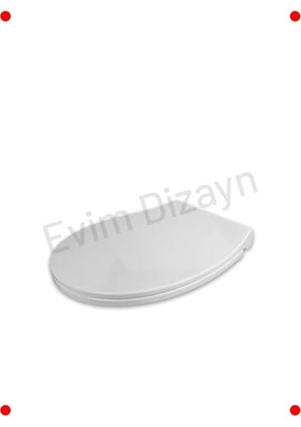 Yavaş Kapanan Klozet Kapağı - Dayanıklı Duroplast