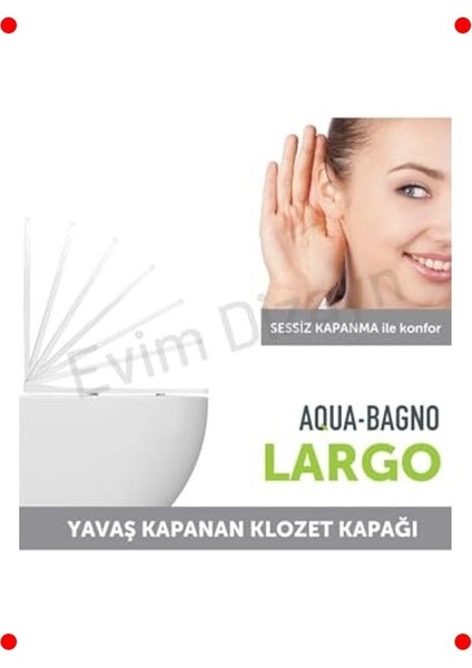 Yavaş Kapanan Klozet Kapağı - Dayanıklı Duroplast fırsatları