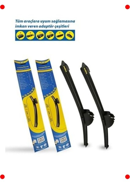 Sessiz Muz Silecek Takımı 650/400MM - 2014-2022 Sw Uyumlu fiyatları