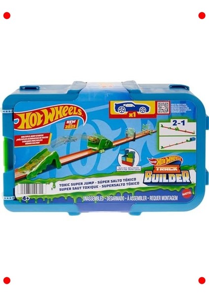 Akrobasi Yarış Pisti Seti - Heyecanlı Atlayışlar