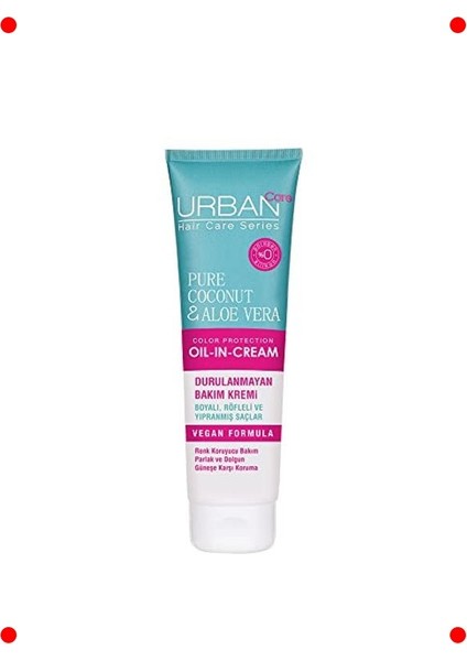 Hindistan Cevizi & Aloe Vera Boyalı Saç Kremi 150 ml Vegan