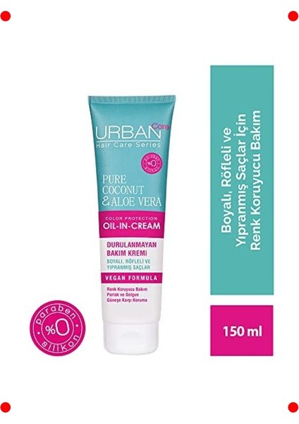 Hindistan Cevizi & Aloe Vera Boyalı Saç Kremi 150 ml Vegan modelleri