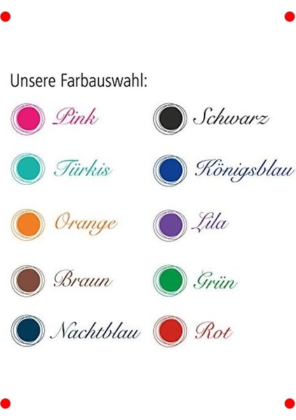 Turkuaz Renk Mürekkep Kartuşu - Standart Boyut indirimleri