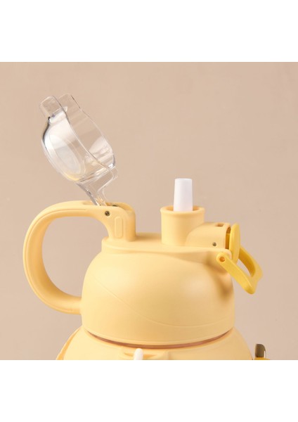 Polikarbon Figürlü Matara - Sarı - 1,1 Lt modelleri