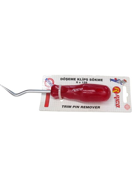 6X158 mm Profesyonel Döşeme Klips Sökme Aleti modelleri