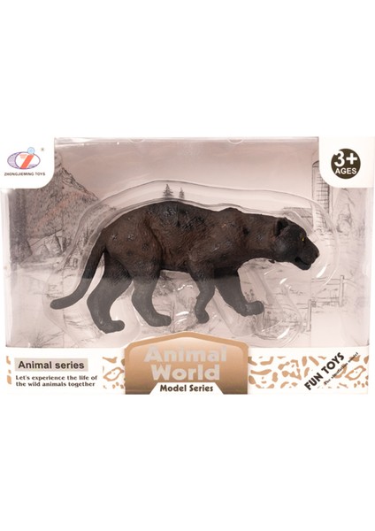 Kutulu Model Figür Hayvan Panter