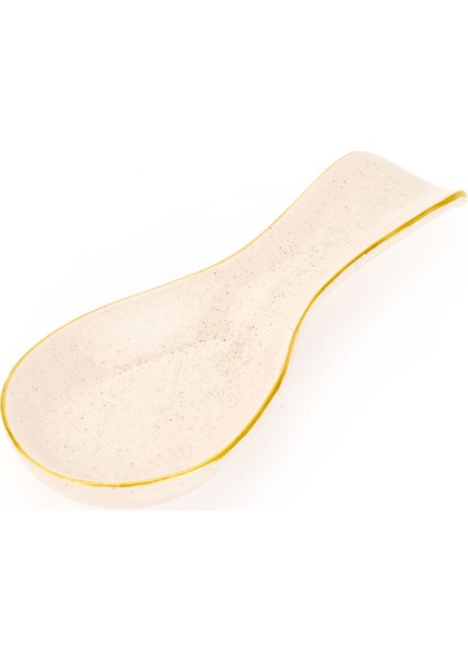 Seramik Kaşık Altlığı - Krem - 25,5 cm fiyatları