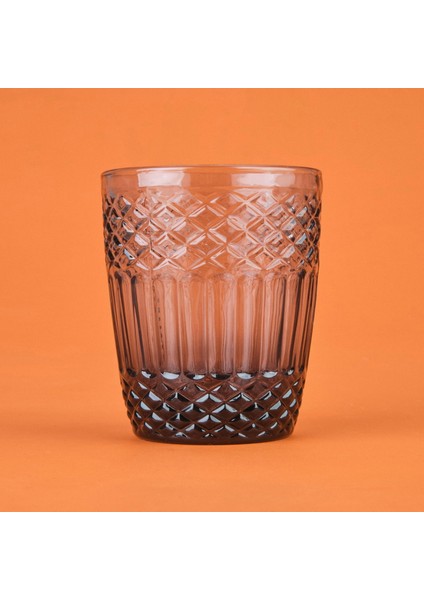 Vega 4'lü Su Bardağı Seti - Füme - 300 ml