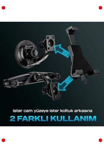 Çok Yönlü Telefon ve Tablet Tutucu - 360 Derece Döner fiyatları