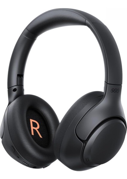 Qcy H3 Hybrid Anc Hi-Res Bluetooth 5.4 Kafaüstü Kablosuz Kulaklık Çift Cihaz Desteği Siyah