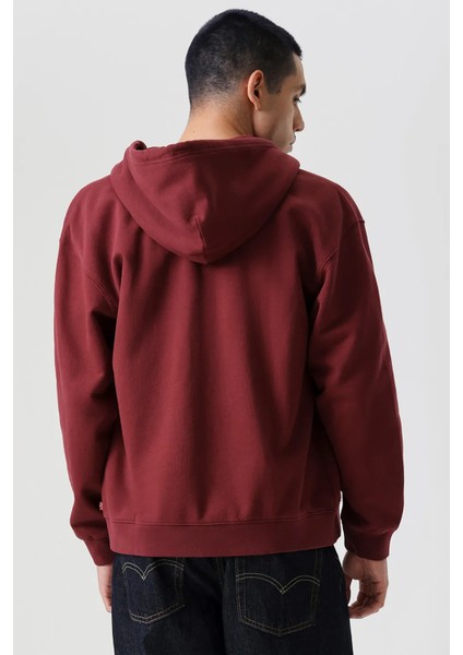 Erkek Rahat Kesim Fermuarlı Hırka Sweatshirt - 38717-0066 fırsatları