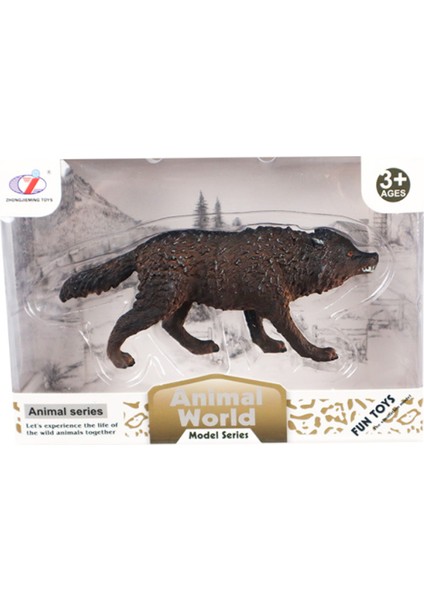 Kutulu Model Figür Hayvan Kurt