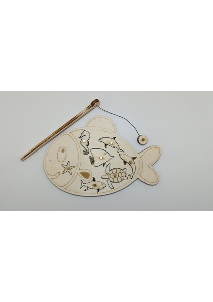 Ahşap Balık Tutma Oyunu