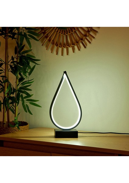 Light Damla LED Abajur - Siyah fiyatları