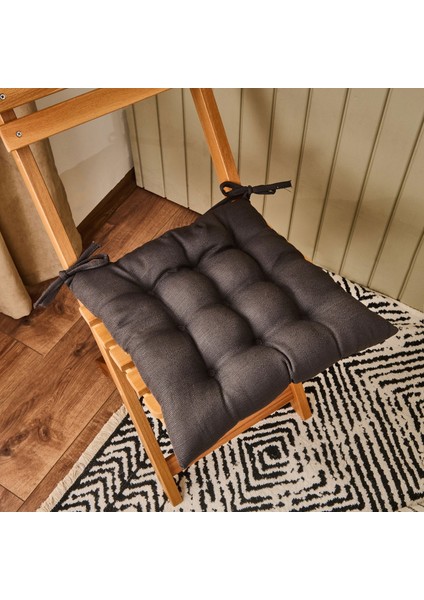 Soft Traum Sandalye Minderi - Antrasit - 40X40 cm fiyatları