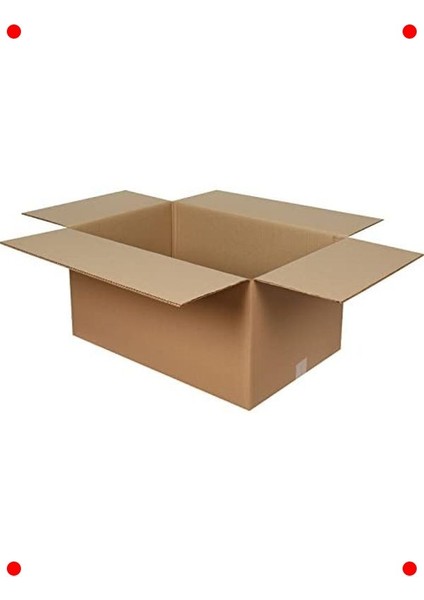 Çift Oluklu Taşınma Kolisi 50X30X30 cm (10 Adet)