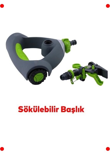 Otomatik Dönerli Çim ve Bahçe Sulama Fıskiyesi fırsatları