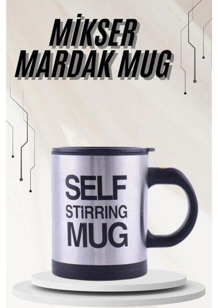 Karıştırıcı Özellikli Mikser Kupa Bardak Termos Bardak