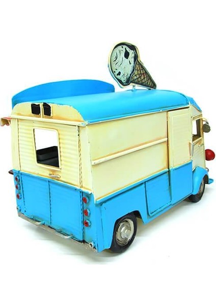 Dekoratif Metal Dondurma Arabası Biblo Dekoratif Hediyelik modelleri