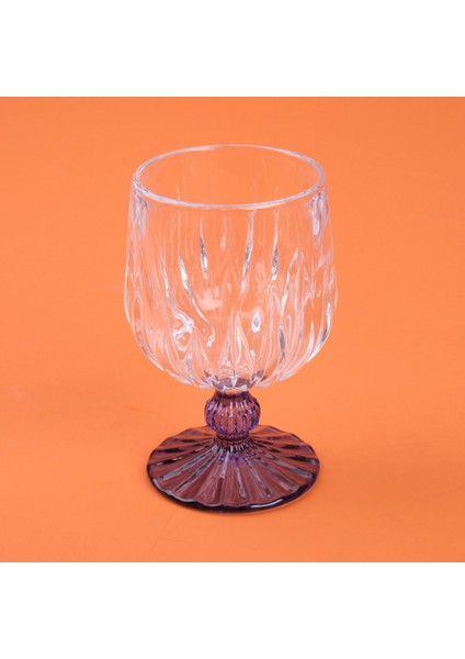 Kitchen Ayaklı Borosilikat Cam Bardak - Mavi / Şeffaf - 210 ml modelleri