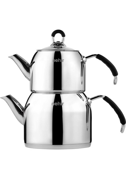 Modern Maxi Çaydanlık - Gri / Siyah fiyatları