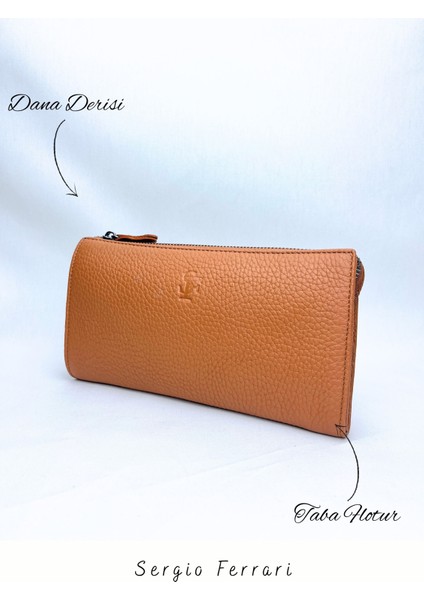 Hakiki Deri Clucth Çanta | Çok Bölmeli Gerçek Deri Erkek El Çantası Cüzdan Clutch Çanta