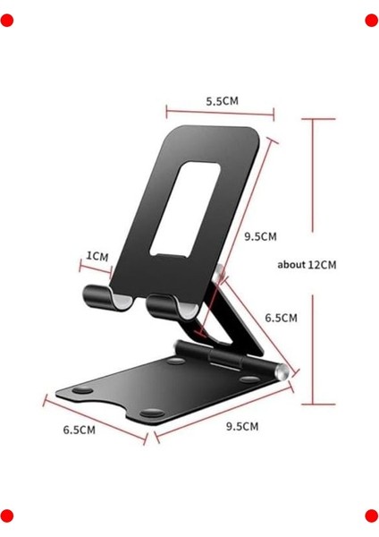 Masaüstü Çok Amaçlı Telefon Tutucu modelleri