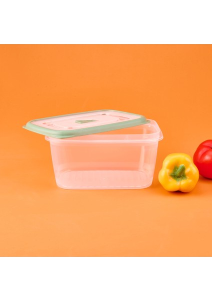 Plastik Saklama Kabı - Şeffaf / Yeşil - 1,7 Lt modelleri