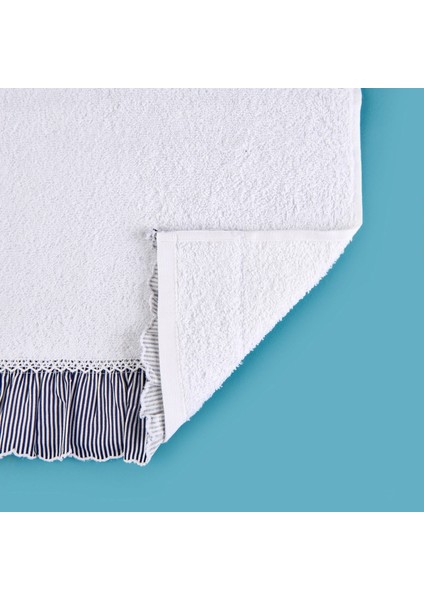 Soft French Cottage Twin Çizgi Desenli El Havlusu - Ekru - 30X50 cm modelleri