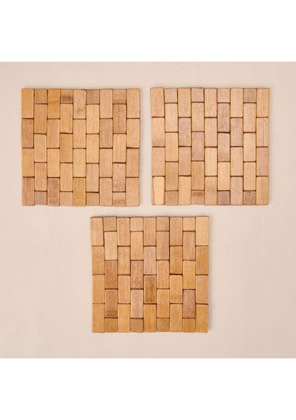 3'lü Bambu Nihale - Asorti - 27 cm modelleri