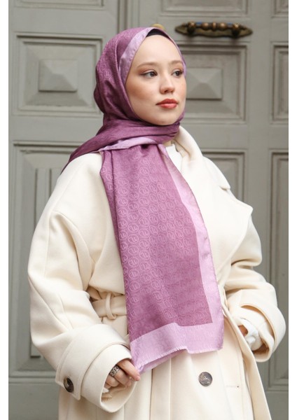 Hint Ipek Premium Lux Original Monogram Şal (Ipek Vual, Özel Seri, Yüksek Kalite, Hafif, Rahat, Şık, Tesettür Giyim, Shawl, Hijab) modelleri