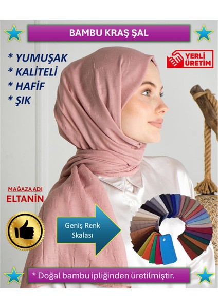 Bambu Şal (Original, Tesettür Giyim, Pamuklu, Hafif, Rahat, Şık, Yüksek Kalite, Hijab, Shawl, Lux) indirimleri