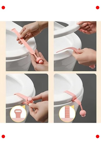 2 Adet Klozet Kapağı Hijyen Aparatı – Mantar Tasarım fırsatları