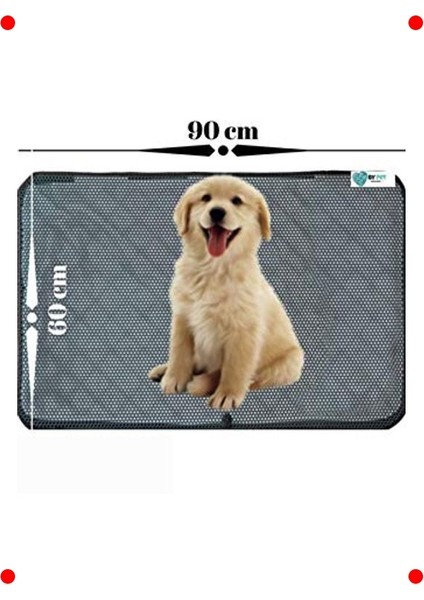 Yıkanabilir Köpek Eğitim Pedi 90X60 cm (3 Katmanlı) fırsatları