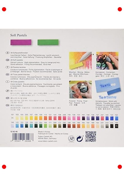 48 Renkli Toz Pastel Boya Seti, Yumuşak ve Yoğun Pigment fiyatları