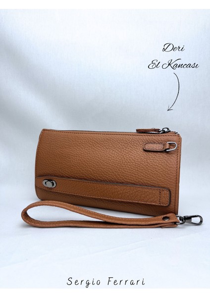 Hakiki Deri Clucth Çanta | Çok Bölmeli Gerçek Deri Erkek El Çantası Cüzdan Clutch Çanta fırsatları