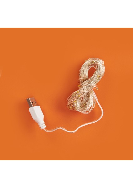 100 Peri LED Işık Zinciri - Renkli - 10 M modelleri