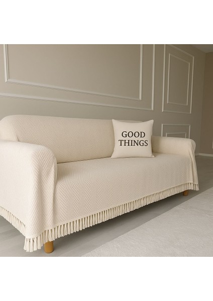 Diamond Koltuk Örtüsü Kaymaz Kumaş Özelliği | Berlina Serisi Koltuk Şalı 180 x 200 cm