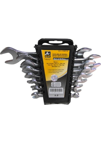 6-22 Açık Ağız Anahtar Takımı