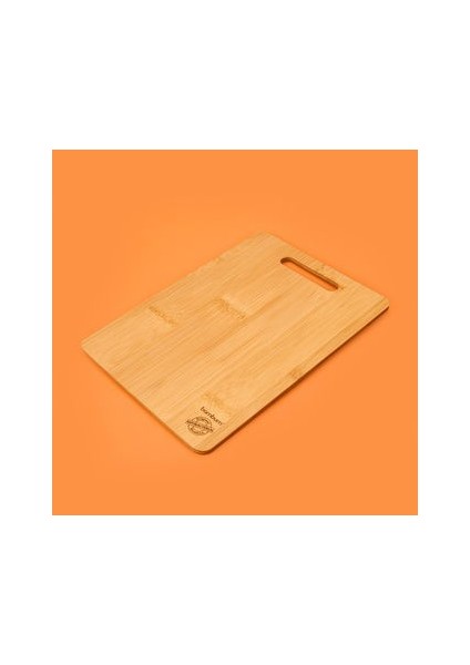 Plank Büyük Kesme ve Steak Tahtası - Açık Kahverengi